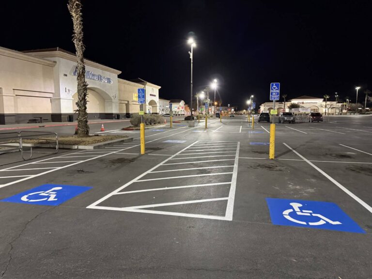 Parking Lot Striping Services for Commercial Properties